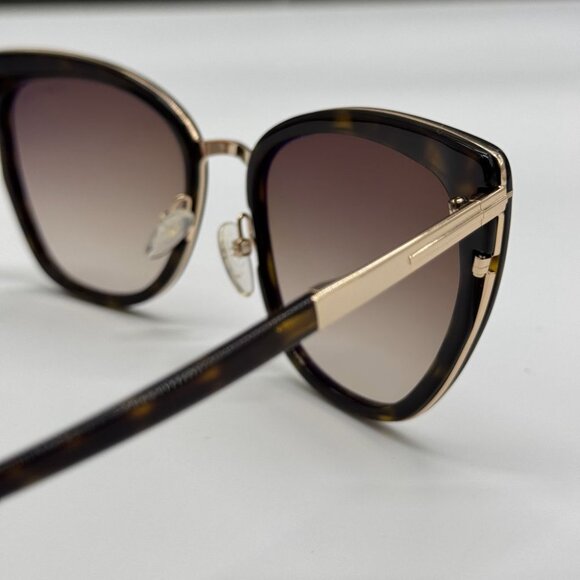 NEW TOM FORD TF717 52F WOMEN CAT EYE SUNGLASSES TOM FORD SIMONA FT0717/S 52F main image 2